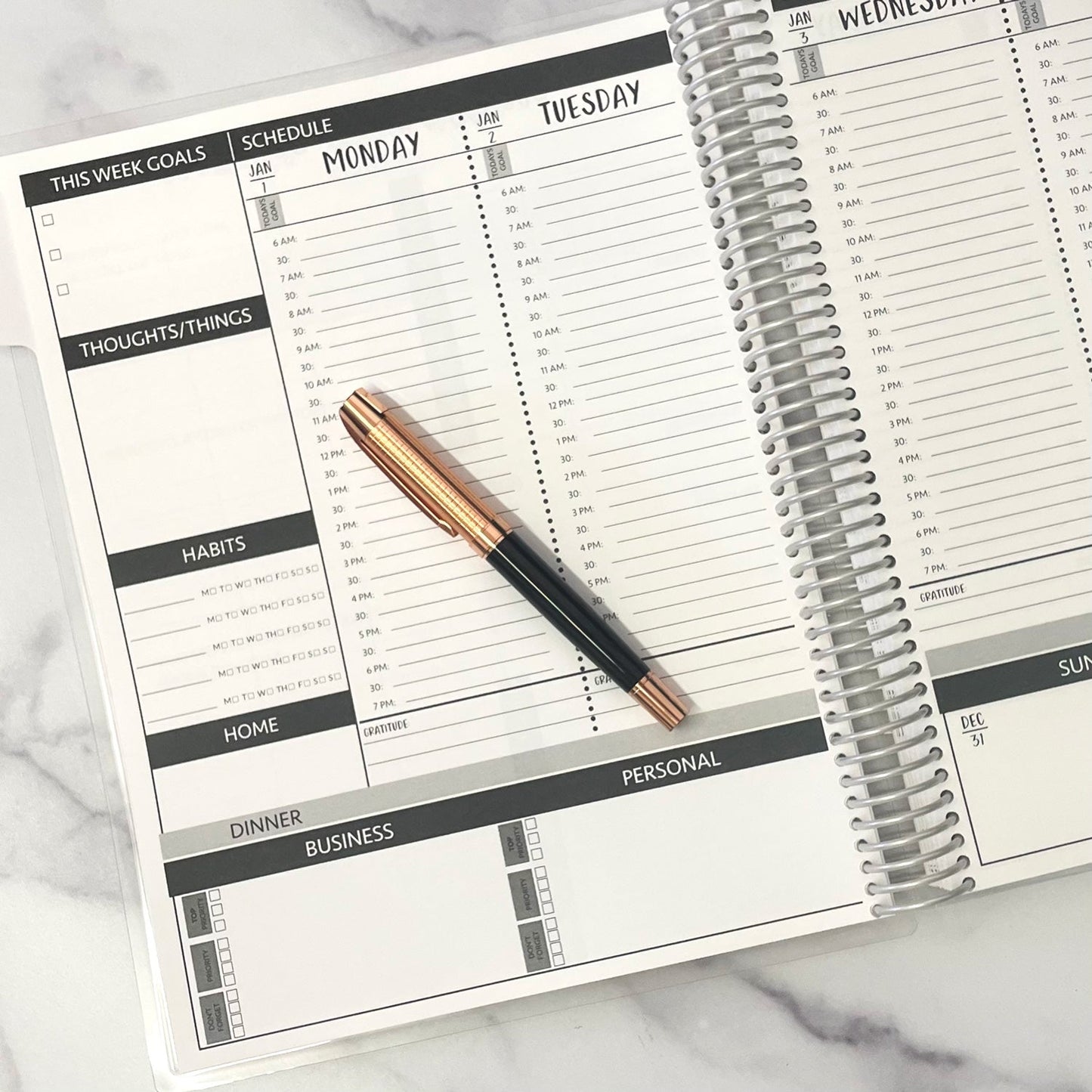 2024 MEGA Planner - Primrose