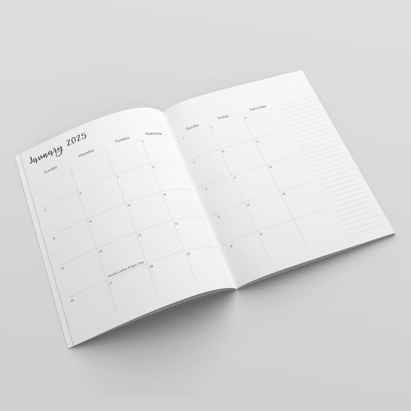 2025 Monthly Simple Planner - Janelle