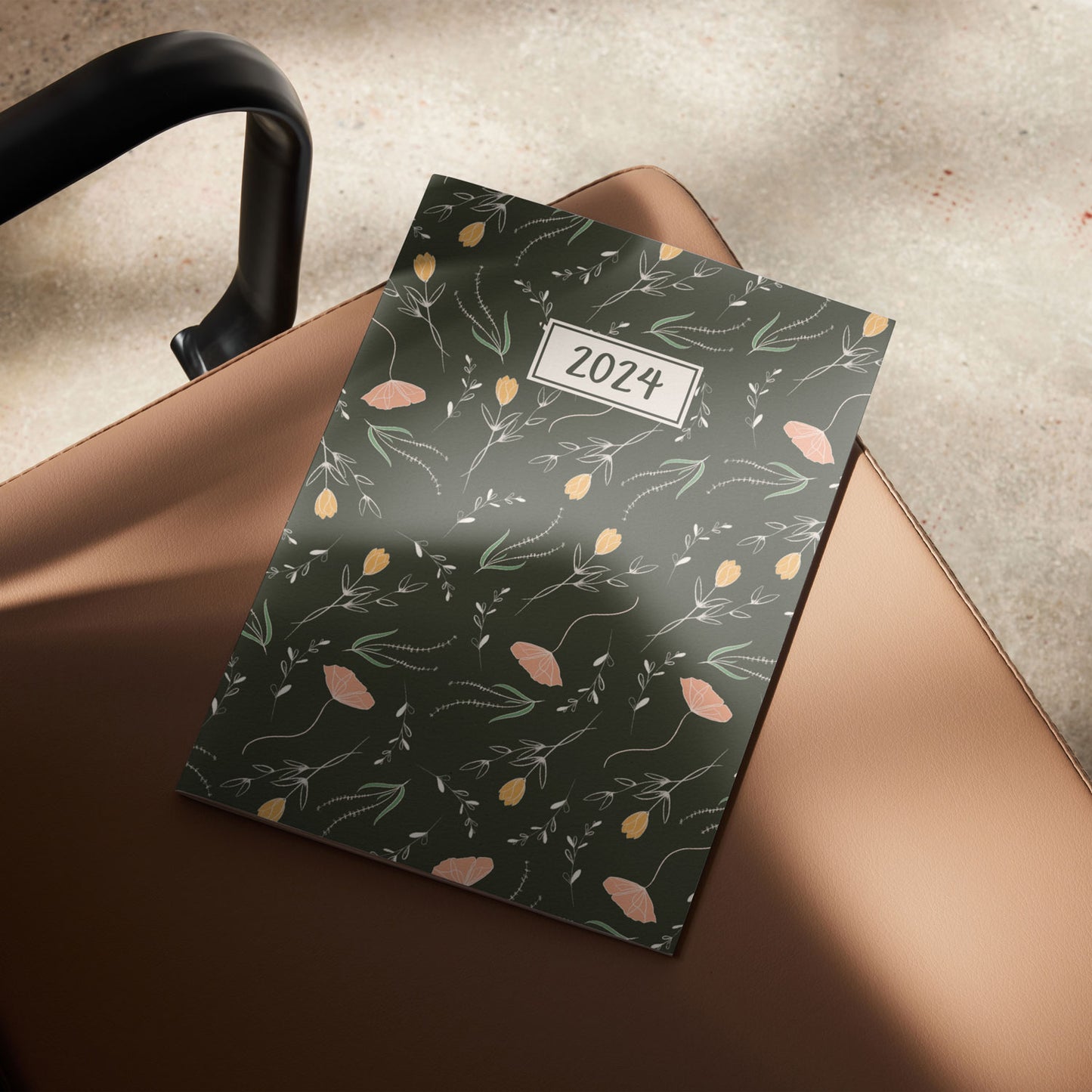 2024 Monthly Simple Planner - Prim