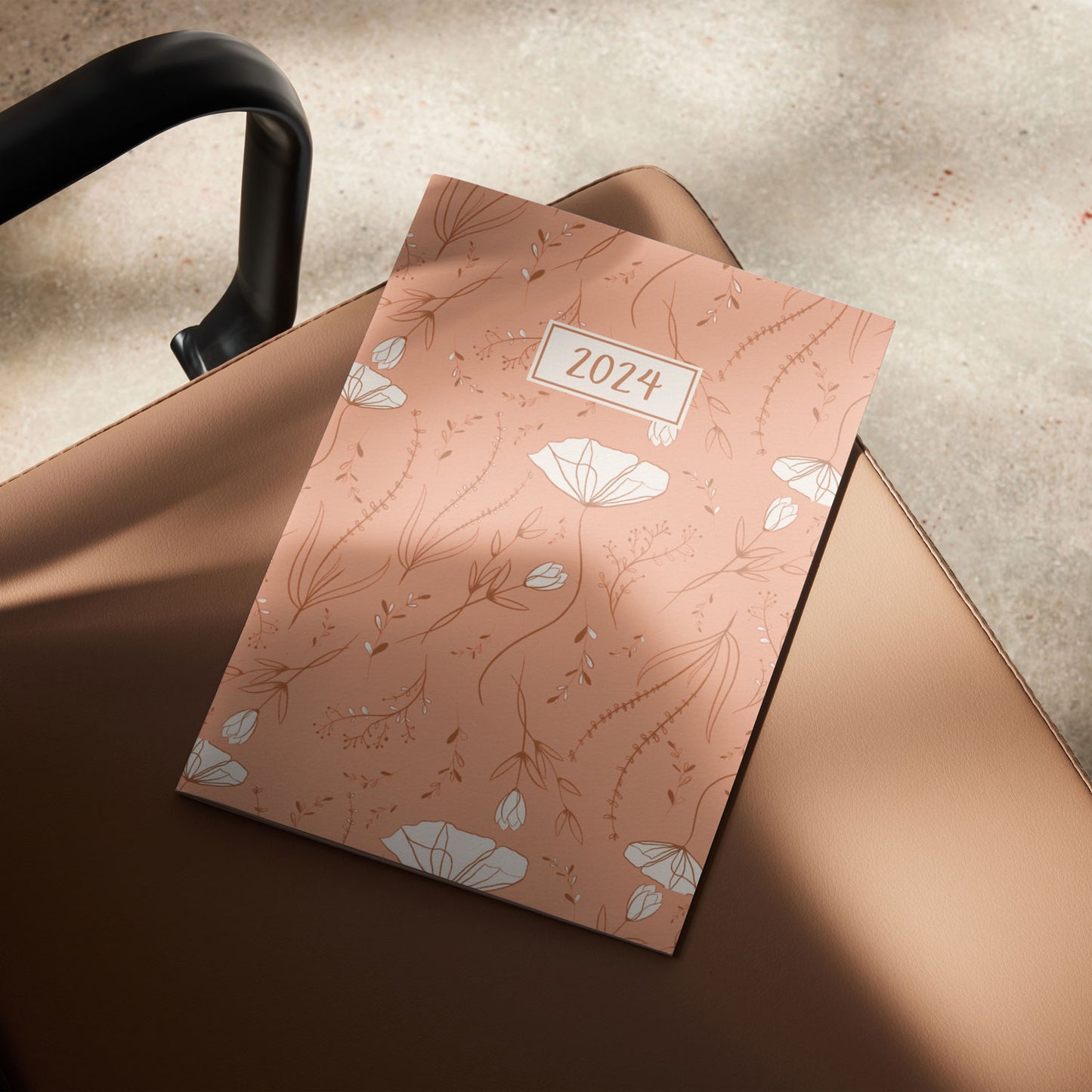 2024 Monthly Simple Planner - Primrose