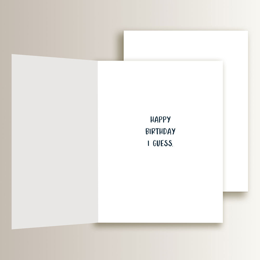 Rude Birthday Greeting Card