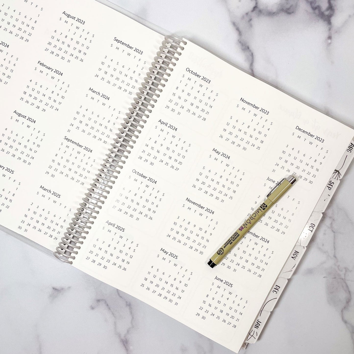 2023-2024 Weekly Planner - Allie