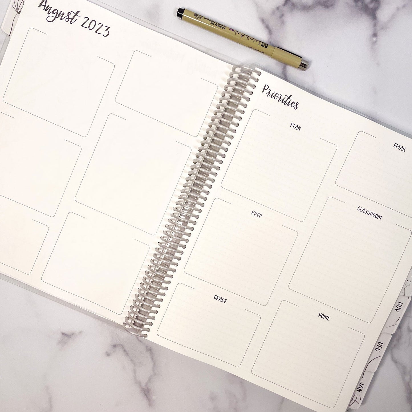 2023-2024 Teacher Planner - Simplicity