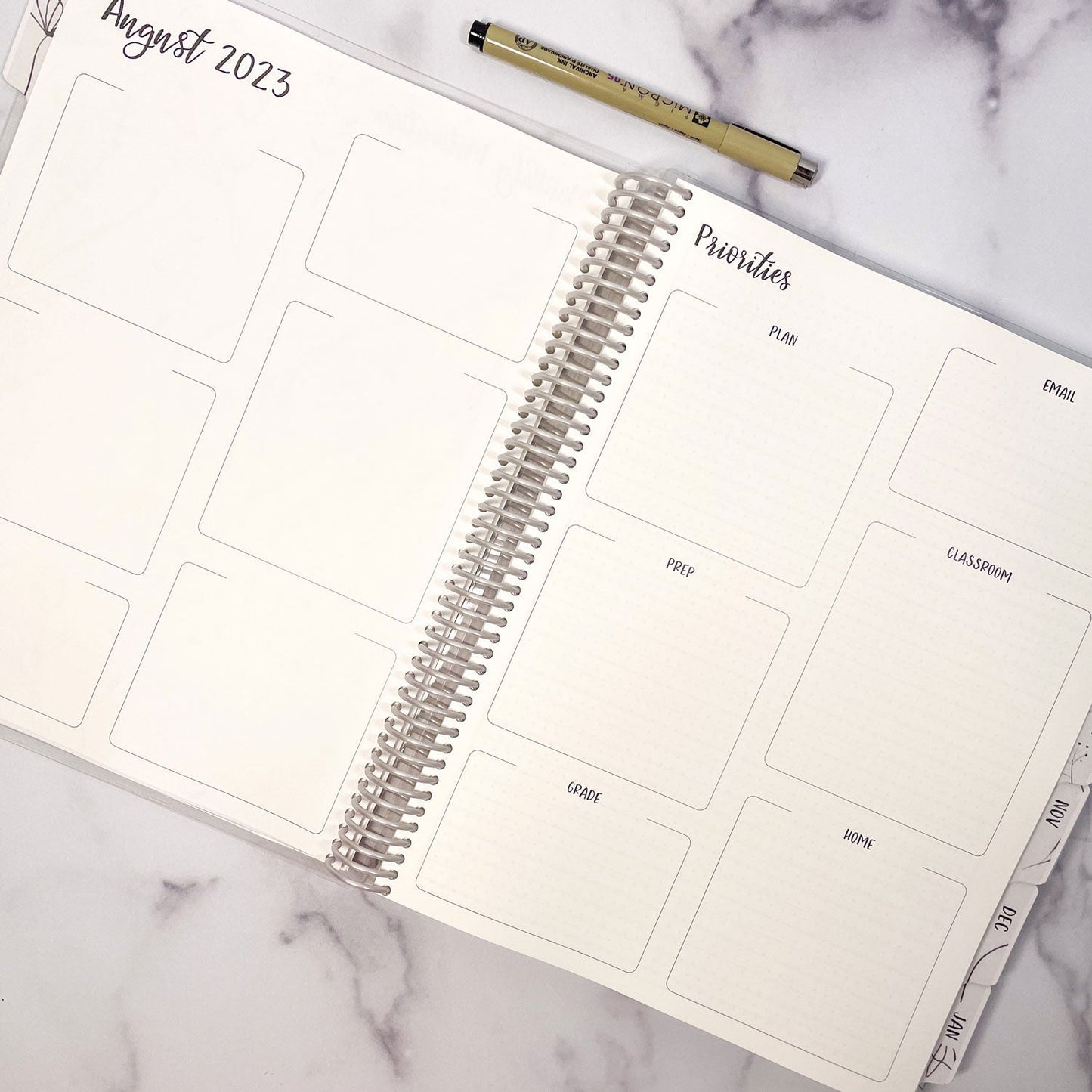 2023-2024 Teacher Planner - Lizzy