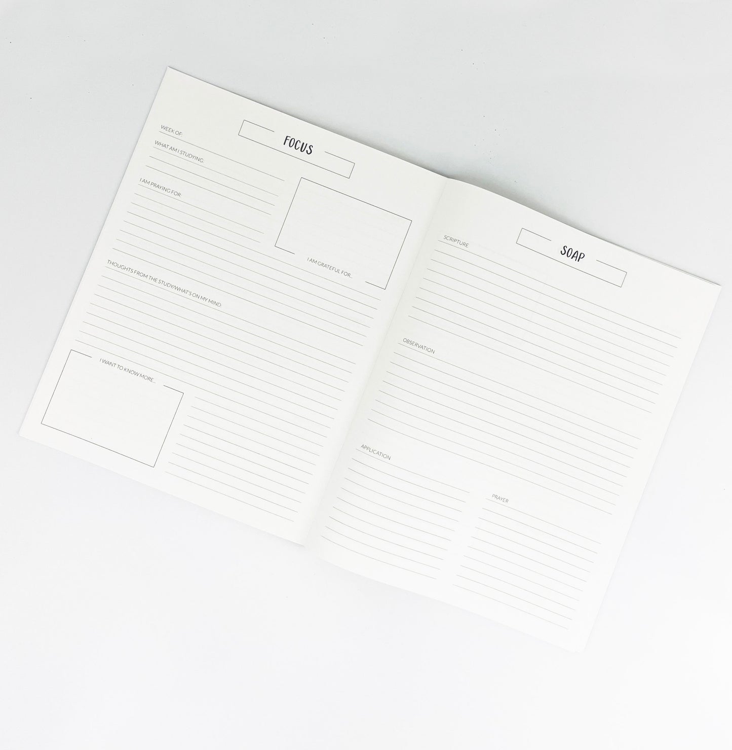 60 Week Bible Study Planner Set