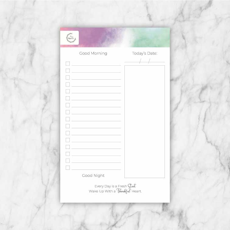 Desk Pad - 3/2 Paper Co - Cotton Candy
