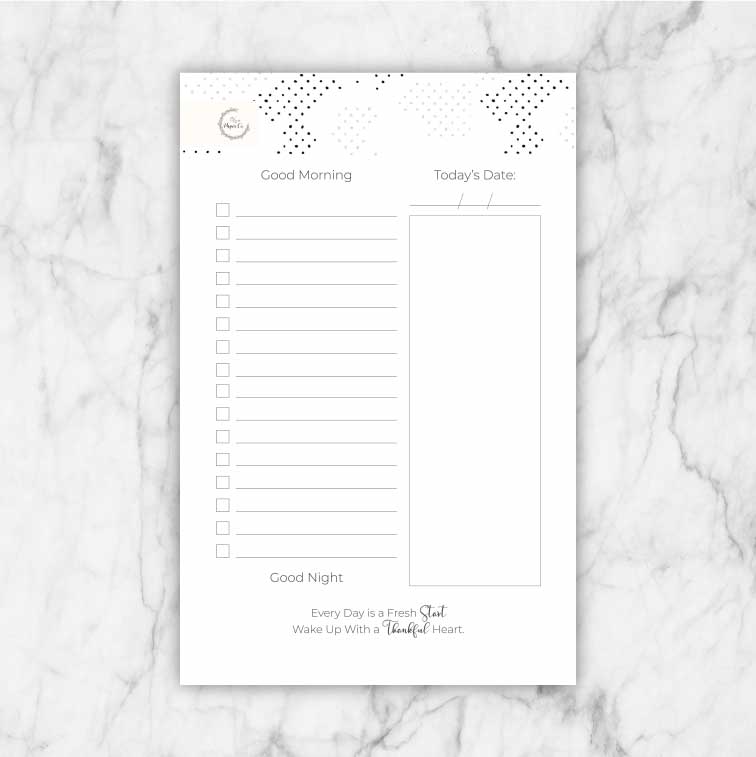 Desk Pad - 3/2 Paper Co - Dotty