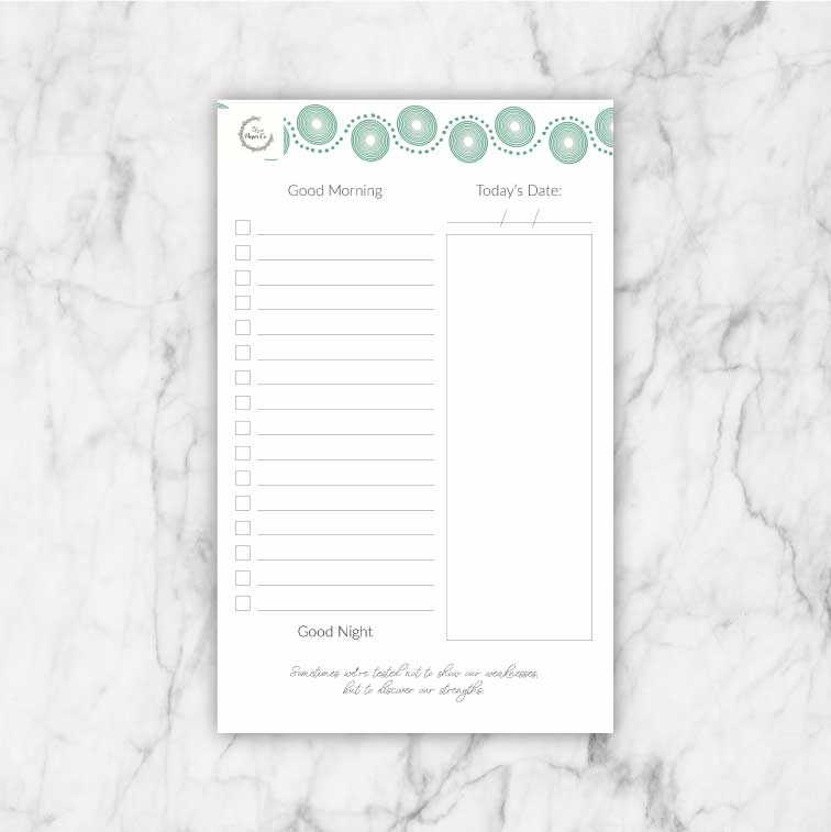 Desk Pad - 3/2 Paper Co - Elliptic