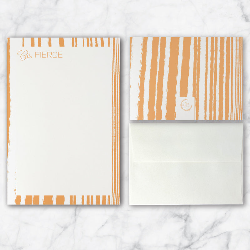 Stationery Set - Orange Creamsicle