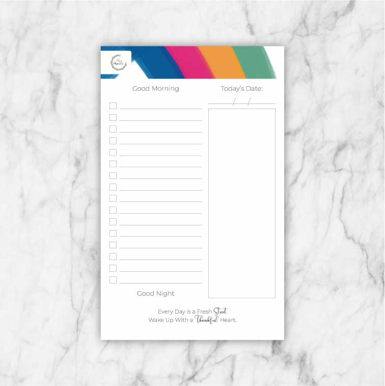 Desk Pad - 3/2 Paper Co - Rainbow Surprise