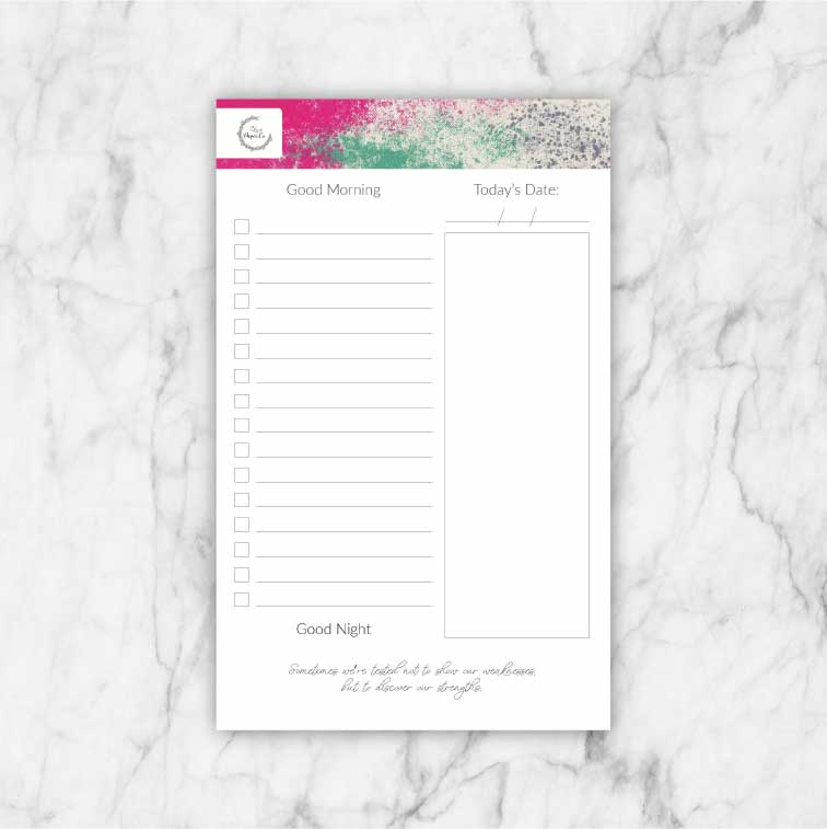 Desk Pad - 3/2 Paper Co - Splatter