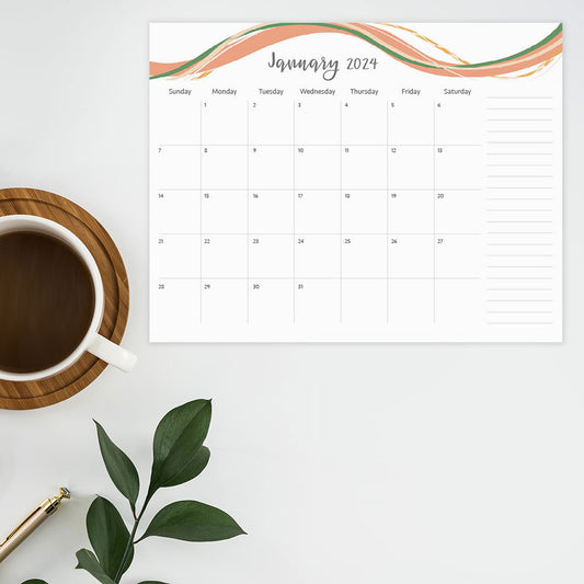 Desk Pad - Fridge Calendar