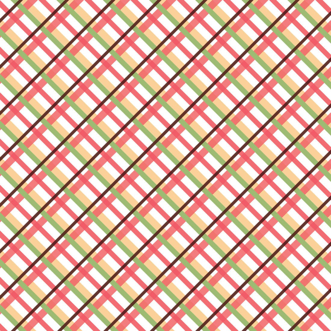 Wrapping Paper - Pink Plaid