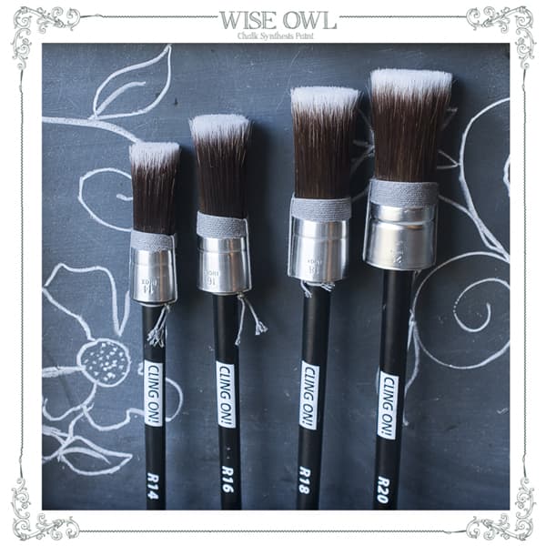 Wise Owl Cling On Paint Brushes